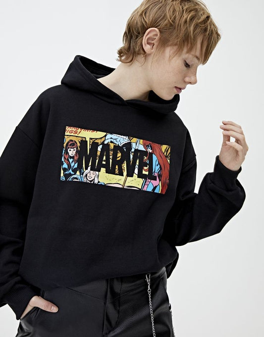 MARVEL PRINTED HOODIE